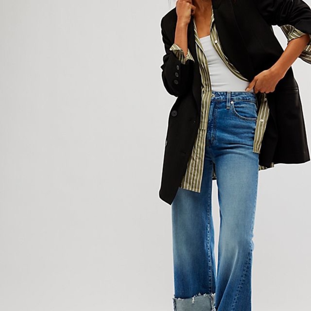 Free People Maxima - Elegant Black Women's Blazer